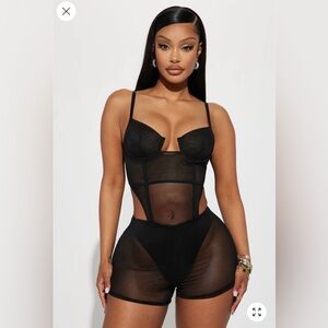 Mesh Romper